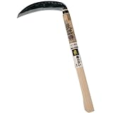 長雲斉 両刃 薄鎌 165mm (安来鋼青紙) 柔らかい草用