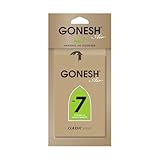 GONESH(ガーネッシュ)ハンギングエアフレッシュナー(吊り下げ型芳香剤)No.7(GONESH独特の強くて甘い香り)1枚
