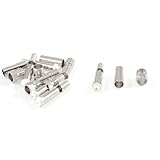 uxcell　FMEメスコネクタ　ジャック　RF　ケーブル　RG58 RG142 LMR195 RG400　5個入り