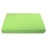 My Blankee Organic Cotton Jersey Knit Crib Sheet -Lime Green 28x52x9 drop