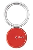 iFace スマホリング 薄型 360度回転 スキニータイプ [Reflection/レッド]