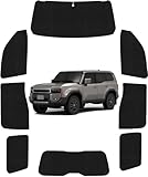 Loveyes トヨタ ランドクルーザー サンシェード 250系 全面 フルセット 日除け 車中泊 断熱 純正 遮光 UVカット 専用アクセサリー (ランドクルーザー250系)