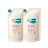 ダーマB デイリーモイスチャ―ボディローション400ml リフィル 詰め替え 2個セット 1+1 お得 ボディローション ボディミルク 乳液 全身 保湿 敏感肌 乾燥肌 韓国 ボディケア パウダリーな香り