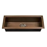 Barclay TSCSB3058AC 42 Windcrest Rectangular Copper Trough Sink by Barclay