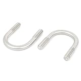 38ミリメートルのパイプ径M10ラウンドベンドU-ボルト留め具2個