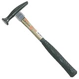 王将 板金ハンマー ナラシハンマー(グラス柄) 21mm