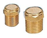 PneumaticPlus BV-28 Sintered Bronze Breather Vent - Brass Body 1/4 NPT - Pkg of 10 by PneumaticPlus 