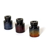 ディフューザー 容器 3個 50ML円形 詰め替え ルーム ディフューザー リード 容器のみ ボトル