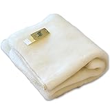 ウォッシャブル メリノウールひざ掛け毛布（毛羽部分） 70×100cm