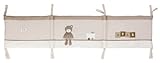Candide Tinours 133680 Cot Bumper with Bow to Fasten for Beds 60 x 120 cm and 70 x 140 cm by Candide