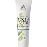 URTEKRAM ウルテクラム 歯磨き オーガニック ミントアンドグリーンティー 75ml フッ素フリー 泡立ち控えめ 自然由来 無添加 UR83783