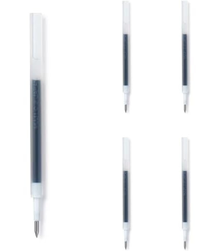 Amazon | 無印良品 替芯 さらさら描けるゲルインキボールペン ブルー