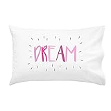 Oh , Susannah Dream Big Little One子供の枕ケース幼児や子供の誕生日ギフト Standard/Queen 20" x 30" ブラック P-233DPG