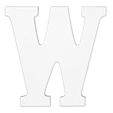 KidKraft - Wooden Letter W, White by KidKraft [並行輸入品]