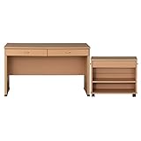 クロシオ システムデスク 120 ラックセット ナチュラル 2-1 120cm幅デスク
