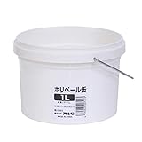 アサヒペン ペイント用 ポリペール缶 1L P-1L ポリプロピレン製 ペール缶 下げ缶