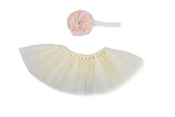 Cx-queen Photography Prop Baby Infant Lovely Costume Tutu Skirt Flower Headband [並行輸入品]