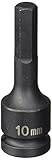 Grey Pneumatic 2910M 0.5 in. Drive X 10 mm Hex Driver