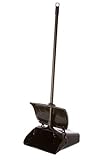 Update International LDPC-12BP Lobby Dust Pan with Black Hooper and Aluminum Handle by Update Intern