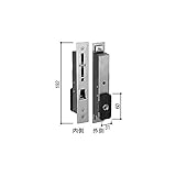 YKKAP メンテナンス部品 召合せ 外締り錠 外部シリンダー (HH-3K-11456) YB：ブロンズ *製品色・形状等仕様変更になる場合があります*