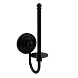 Allied Brass QN-24U-BKM Que New Collection Upright Tissue Holder, Matte Black [並行輸入品]