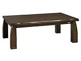 コイズミ 家具調コタツ 民芸調シリーズ 120×80cm KTR-3484