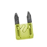 MIRACLE ヒューズ 7種類 各10個 計70個 セット 低背 平型 ミニ 予備 スペア 自動車 ケース クリップ (ミニ平型ヒューズセット) MC-FUSE7-MN