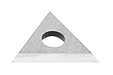 Warner 828 Carbide 100X Scraper Replacement Triangle Blade Use with Warner Scraper Number 10016 and 