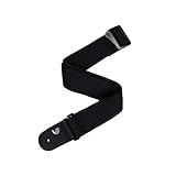 D'Addario ダダリオ ギターストラップ Eco Comfort Guitar Straps Basic 50RB00 Black 【国内正規品】
