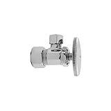 Jaclo 5812-pch角度圧縮バルブ、5 / 8 " x 3 / 8インチ、ポリッシュクローム
