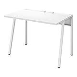 オフィスデスク コクヨ リーン 平机 ワークデスク ホワイト 幅100×奥行70cm 【2梱包】 DLE-N1007-WHWH1 【お客様組立】