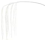 12個パック人工IcyシルバーグリッターWillowクリスマスSprays 30 "