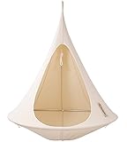 CACOON(カクーン) テント型ハンモック ナチュラルホワイト シングルサイズ (~200kg) SW1
