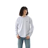 [ヘインズ] ロングTシャツ 長袖 丸首 綿100% 丸胴仕様 タグレス仕様 ビーフィーロングスリーブTシャツ ビーフィー H8-X401 メンズ ヘザーグレー XL