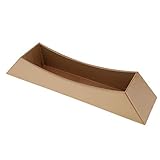 KESOTO 花器　花びん フラワーベース　生け花　フラワーアレンジメント　プラスチック製　全3種3サイズ - ロングストリップイエロー