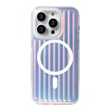 Sanlinba iPhone 14 用 ケース MagSafe対応 オーロラ クリア 耐衝撃 マグネット ケース ワイヤレス充電対応 指紋防止 黄変防止 アイフォン 14 カバー