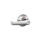 Schlage f51-ela-lq Elan Single円柱キー付きのエントリドアからLeverset f-ser、ポリッシュクローム