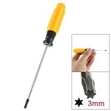 磁気滑り止めハンドル3mmのビット径トルクスドライバーツール