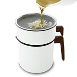 アイリスオーヤマ オイルポット 活性炭 900ml カートリッジ1個付 白 H-OP900