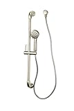 Pfister Arterra Single Function Slide Bar and Handheld Shower, Brushed Nickel [並行輸入品]