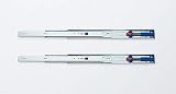 セルフ＆ソフトクロージング 3段引 横付スライドレール 4670 【500mm】 左右1セット