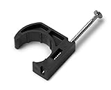 Oatey 33901半分クランプwith Barbedネイル、100のポリ袋、3 / 4インチ