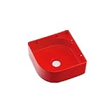 カクダイ ミーノ 壁掛手洗器 レッド 493-048-R