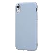 レイ・アウト iPhone XR ケース TPU 耐衝撃Light Carbon/カーボンブルー RF-P18CP3/CA
