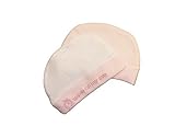 Newborn to 3 Months Baby Supersoft 100% Cotton Hats - Pink/White APPLE OF MY EYE Design by KATIES PL