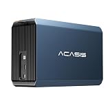 ACASIS 2 ベイ外付けハードドライブraidエンクロージャhdd ケースusb 3.0を備えた2.5/3.5 STAT hdd / ssd用、raid 0/1/ jbod / spanをサポートし、最大6 Gbps、36 TB容量RAIDエンクロージャ
