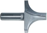 Magnate 3923 Plunge Roundover Router Bit - 3/4 Radius; 1/2 Small Diameter; 1/2 Shank Diameter by Mag
