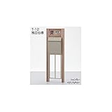 リクシル　TOEX　アーキキャストファンクション　T-12　プラン２　　『リクシル』　『機能門柱　機能ポール』 　ナチュラルシルバーF+クリエダーク