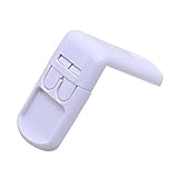 Goshang 直角ロック ベビーガード 子供安全ロック 引き出しロック ワードローブロック 冷蔵庫 食器棚 本棚などに適用 地震安全対策 1枚