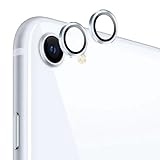 【2枚セット】Kakuki for iPhone 17e/16e カメラフィルム アルミ合金製＋AR高透過率強化ガラス アイフォン16e SE4 一体型レンズ保護フィルム 耐衝撃 露出オーバー防止 アルミ合金 カメラカバー(iPhone 17e/16e) (ブルー)